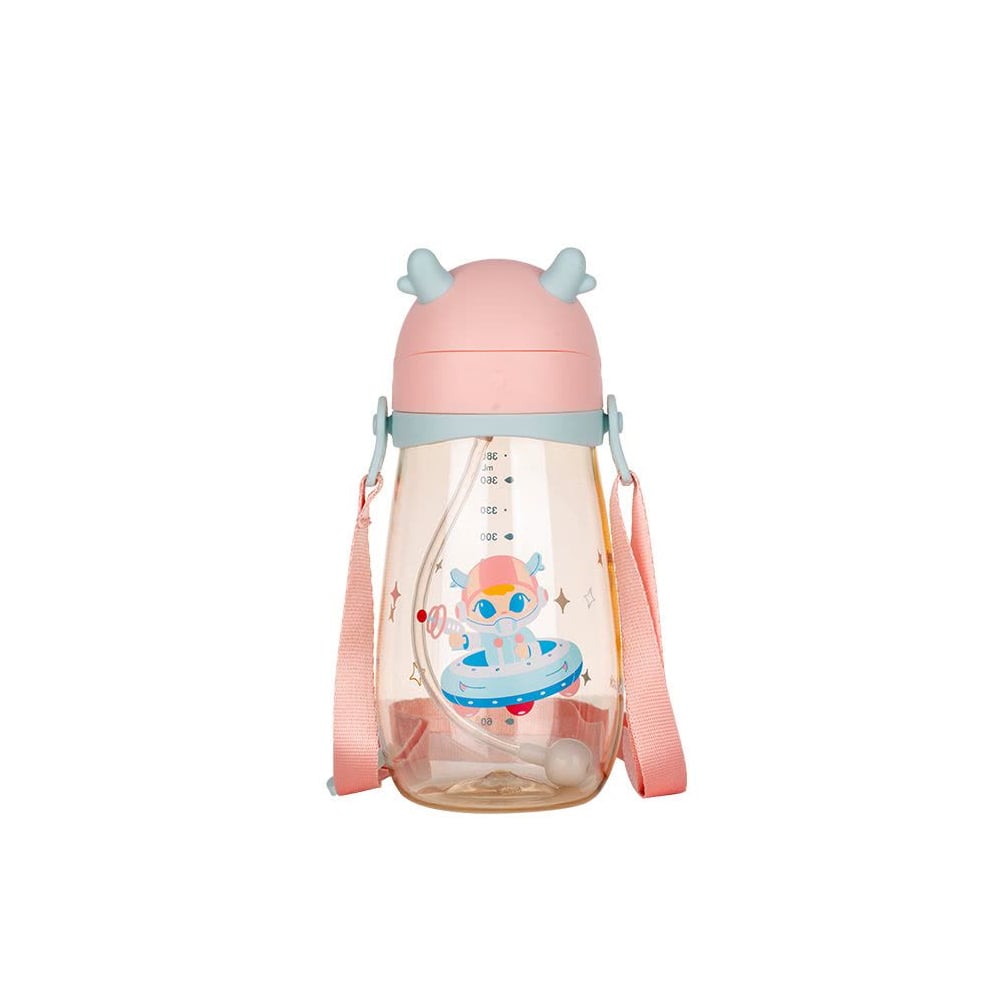 Bình Nhựa Trẻ Em Chú Hươu Nhỏ LocknLock - 450ml - 2 Màu (Xanh Mint, Hồng) - HAP910, , large image number 2
